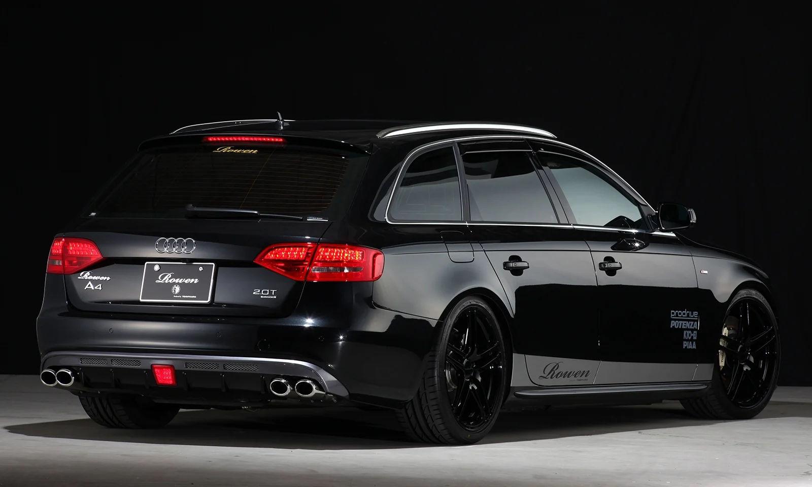 ชุดแต่ง Audi A4 S-LINE /S4 /A4 AVANT S-LINE /S4 AVANT 8K 2008.03~2011.12 Rowen Japan ภาพ 11