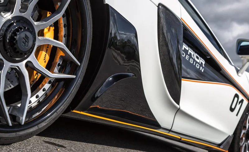 สเกิร์ตข้าง Prior Design MCLAREN 570S ภาพสินค้าที่เลือก