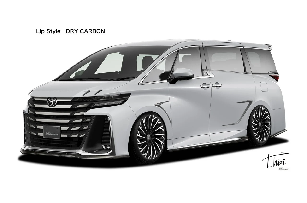 ชุดแต่ง TOYOTA 40VELLFIRE Executive Lounge/Z Premier ** Lip style AAHH4#W/TAHA4#W 2023/6- Rowen Japan ภาพ 3