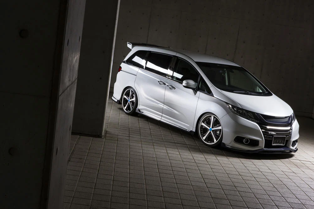 รูปชุดแต่ง ชุดแต่ง Honda Odyssey 2013 2017 MZ Speed V2 ภาพที่ 3