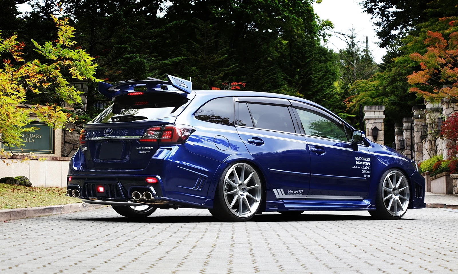 ชุดแต่ง SUBARU LEVORG RR A-C (Bumper Type) VM4/VMG 2014.6~2017.7 Rowen Japan ภาพ 7