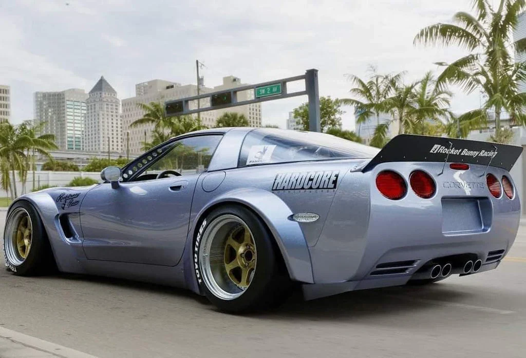 สเกิร์ตข้าง Pandem CHEVROLET CORVETTE C5 V1.0 ภาพสินค้าที่เลือก