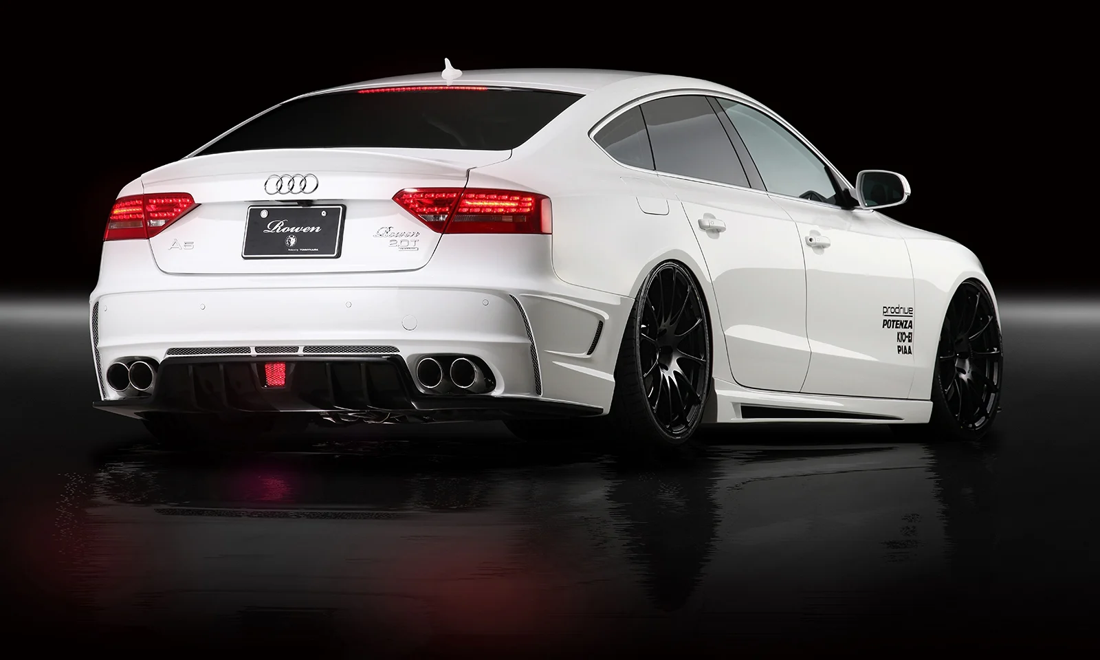 ชุดแต่ง Audi A5 SPORTBACK facelift Half type 8TCDNL 2012.01~2017.4 Rowen Japan ภาพ 2