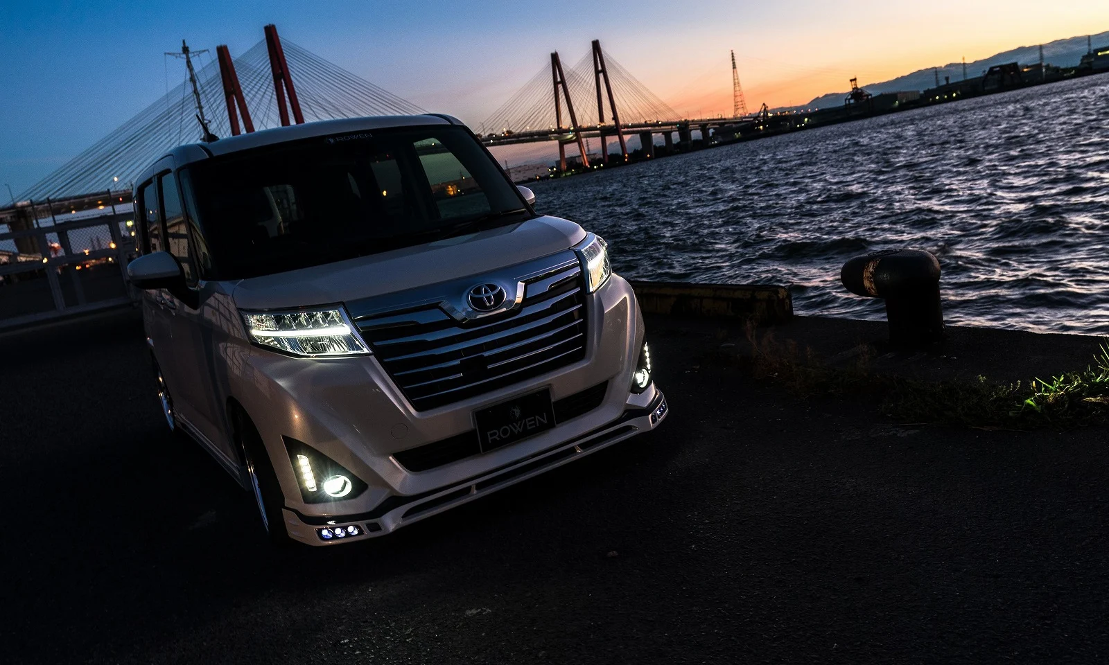 ชุดแต่ง TOYOTA ROOMY CUSTOM M900A/M910A 2016.11~2020.8 Rowen Japan ภาพ 11
