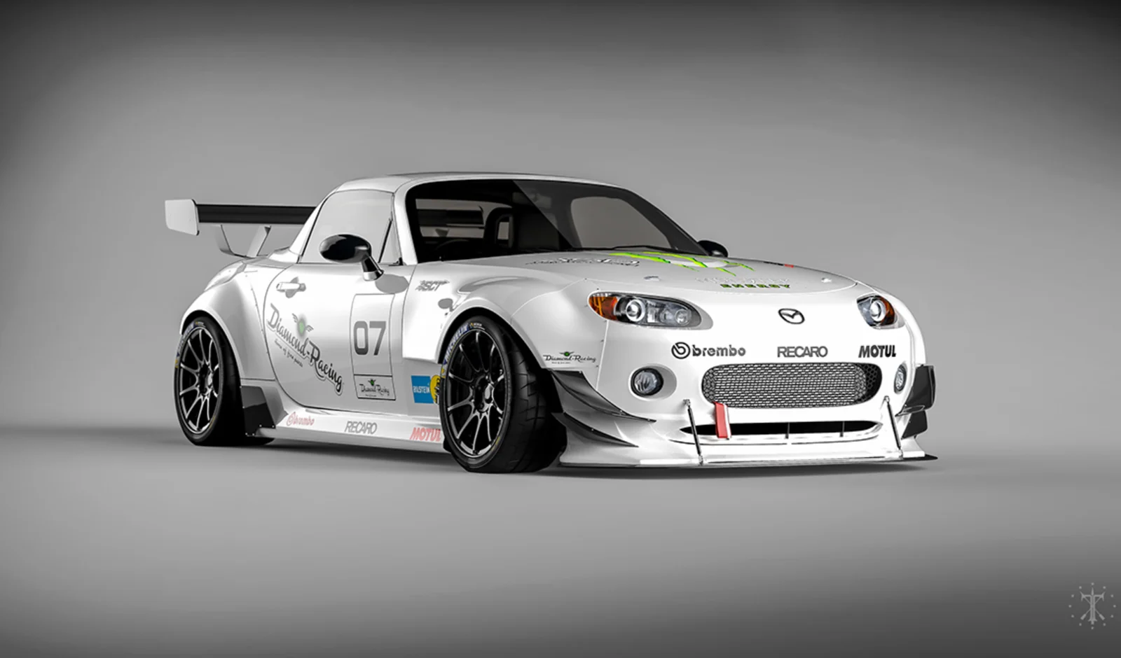 รูปชุดแต่ง ชุดแต่ง Mazda MX5 Rocket Bunny ภาพที่ 9