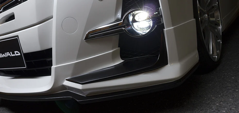 ชุดแต่ง TOYOTA ALPHARD S/SA/SR WALD Japan สปอร์ตไลน์ HALF TYPE ภาพ 5