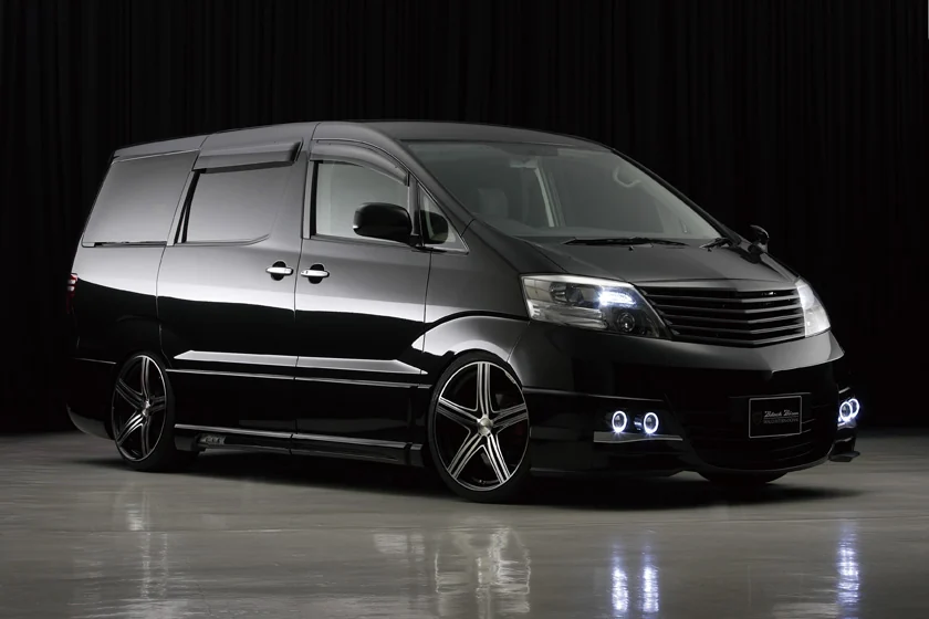 ชุดแต่ง TOYOTA ALPHARD WALD Japan สปอร์ตไลน์ แบล็กไบซัน เอดิชัน ภาพ 6