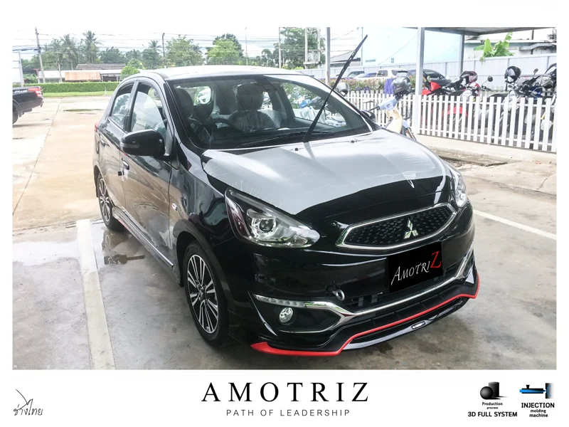 ชุดแต่งมิราจ 2016 Access Body kits - MITSUBISHI Mirage 2016 - UP ชุดแต่งรถ ภาพ 15