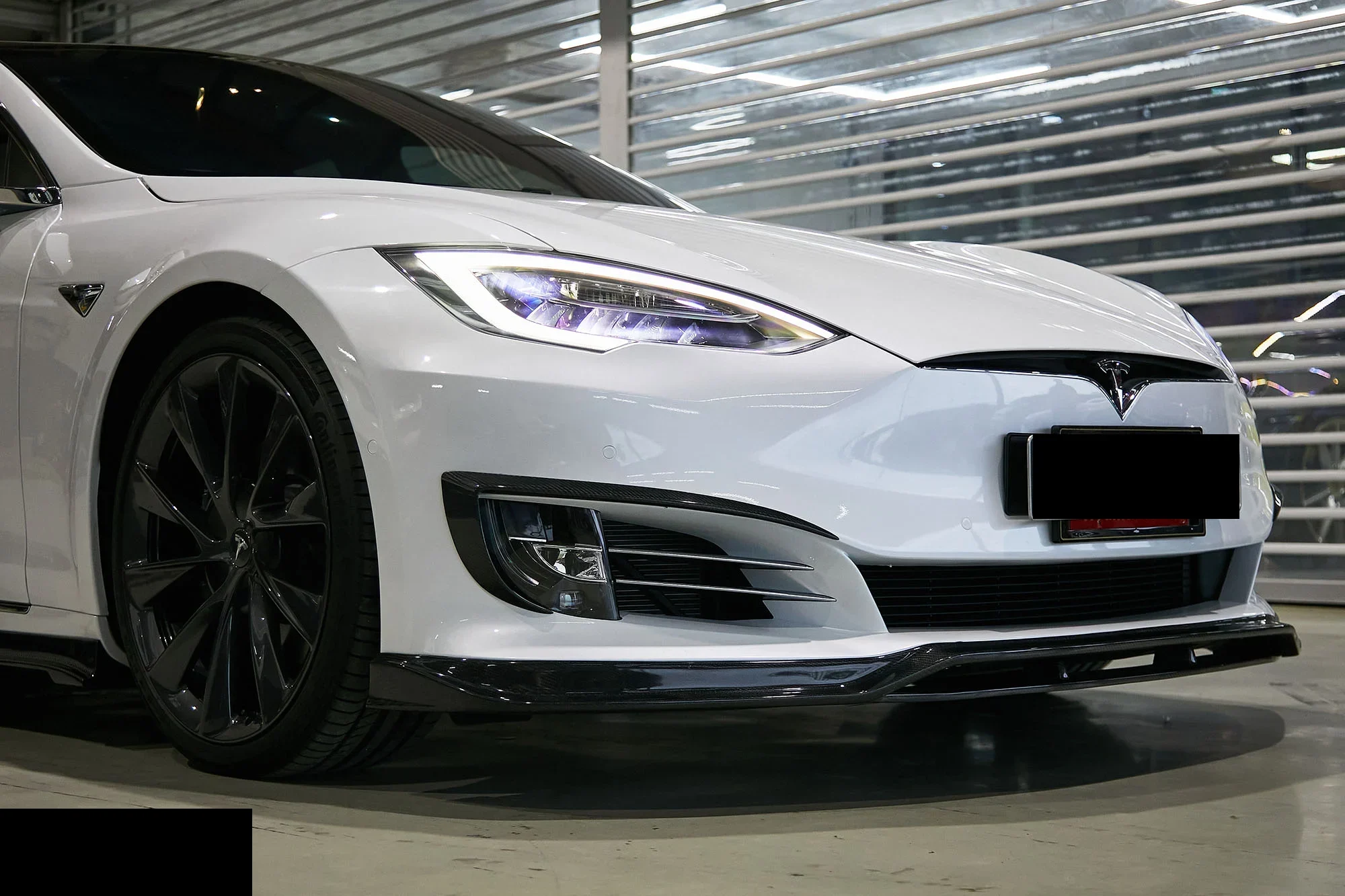 ชุดแต่ง Tesla Model S Tesla Model-S x คาร์บอน Part Prodrive Shop ภาพ 2