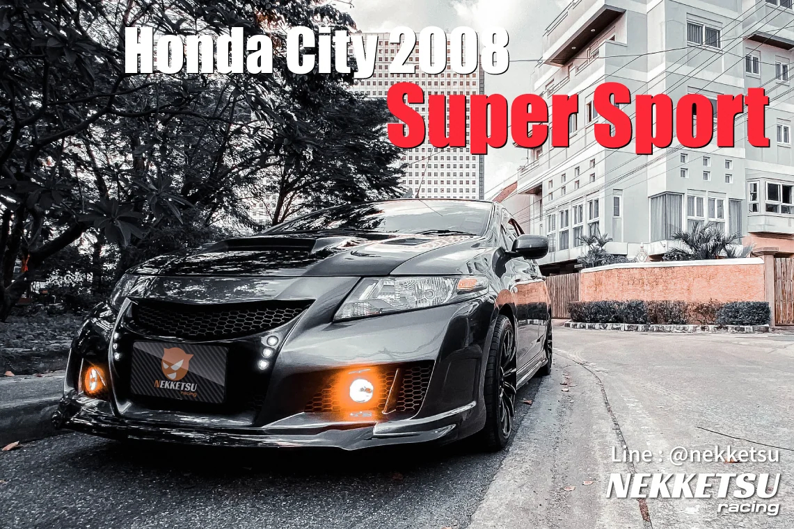 ชุดแต่ง Honda City 2008 2013 Super Sport01