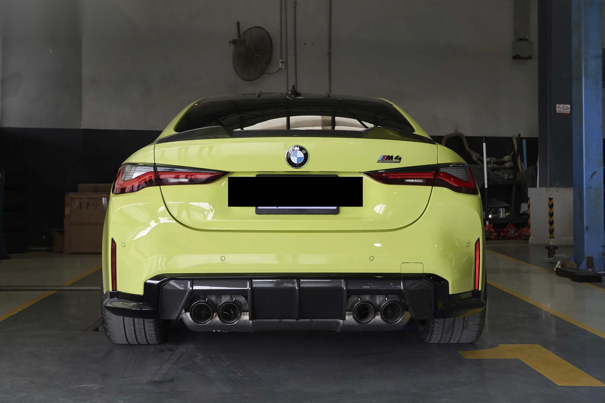 ชุดแต่ง BMW M4 (F82) BMW M4 G82 x ADRO Rear คาร์บอน Trunk สปอยเลอร์ Prodrive Shop ภาพ 7