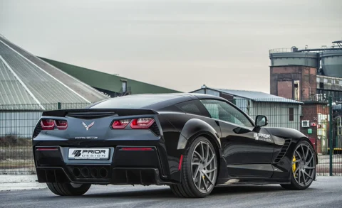 สเกิร์ตข้าง Prior Design PDR700 Side Skirts incl. Add-On Spoiler for Chevrolet Corvette C7 ภาพสินค้า 1