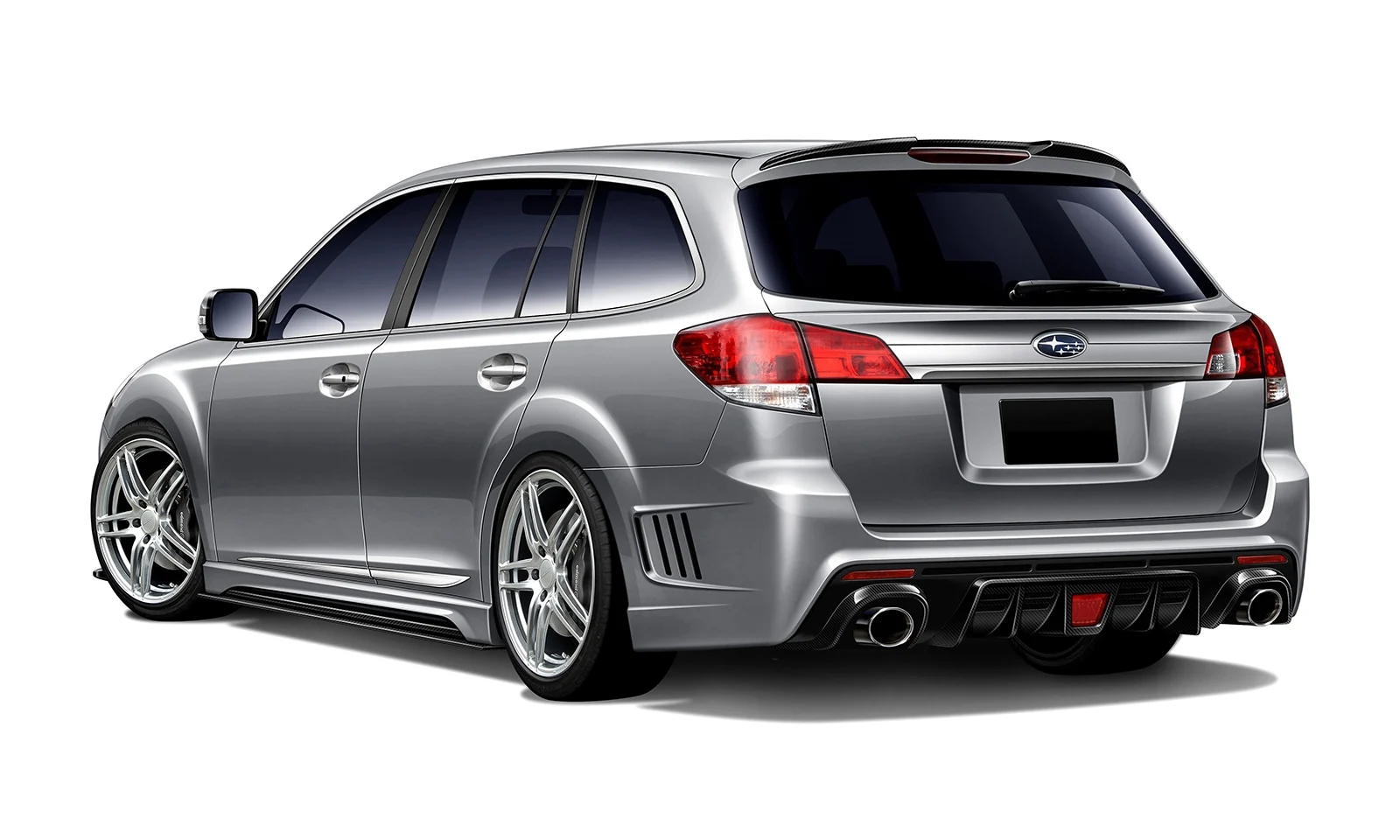 ชุดแต่ง SUBARU LEGACY TOURING WAGON RR (A-C ) BR9 2009.05~2012.04 Rowen Japan ภาพ 8