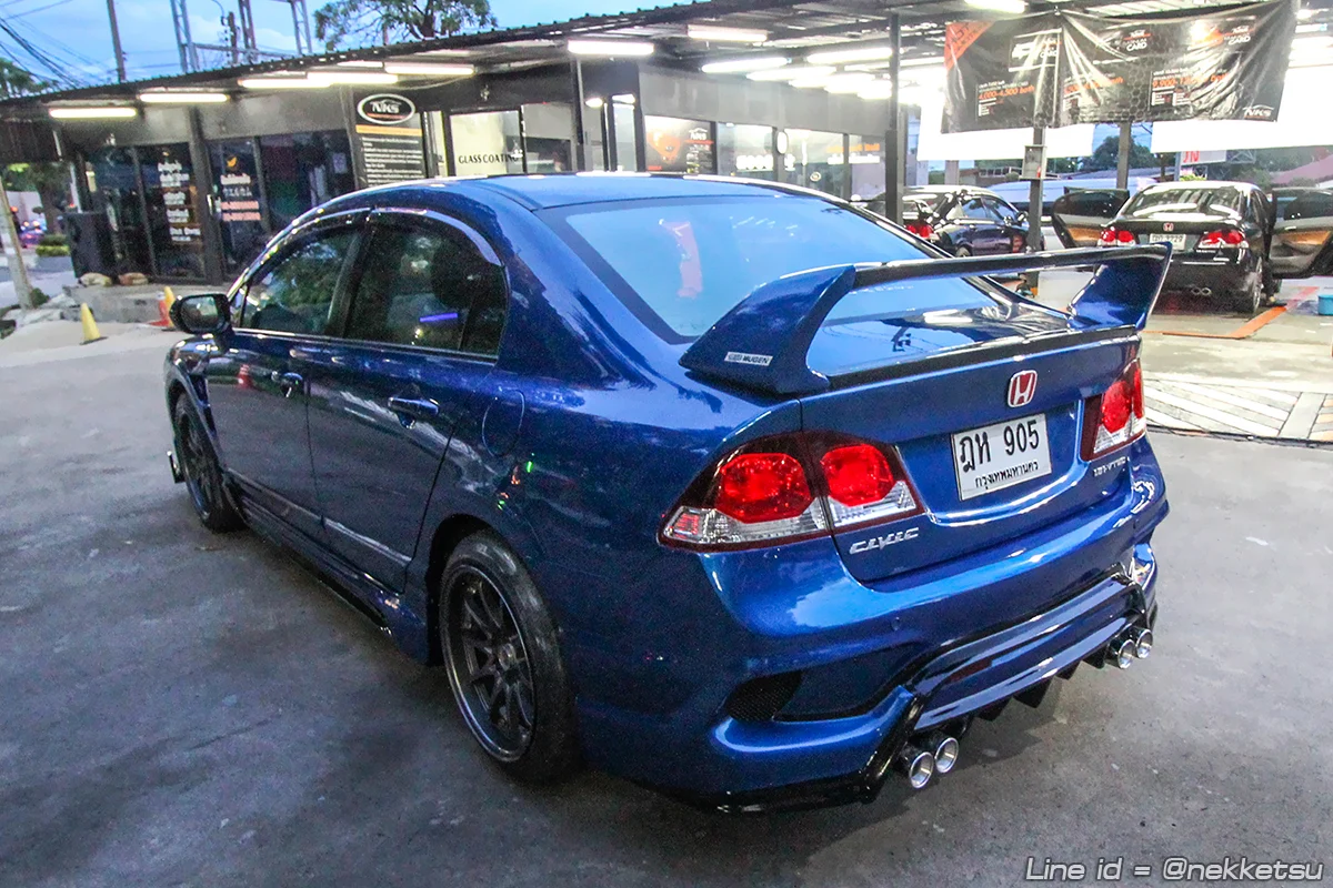 รูปชุดแต่ง ชุดแต่ง Honda Civic FD 06 11 Type X ธรรมดา ภาพที่ 14