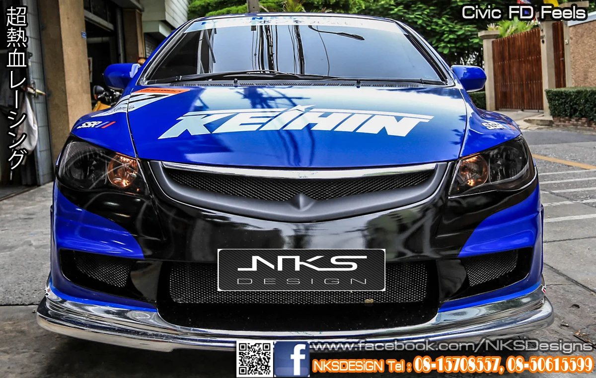 รูปชุดแต่ง ชุดแต่ง Honda Civic FD 06 11 Feels ภาพที่ 9