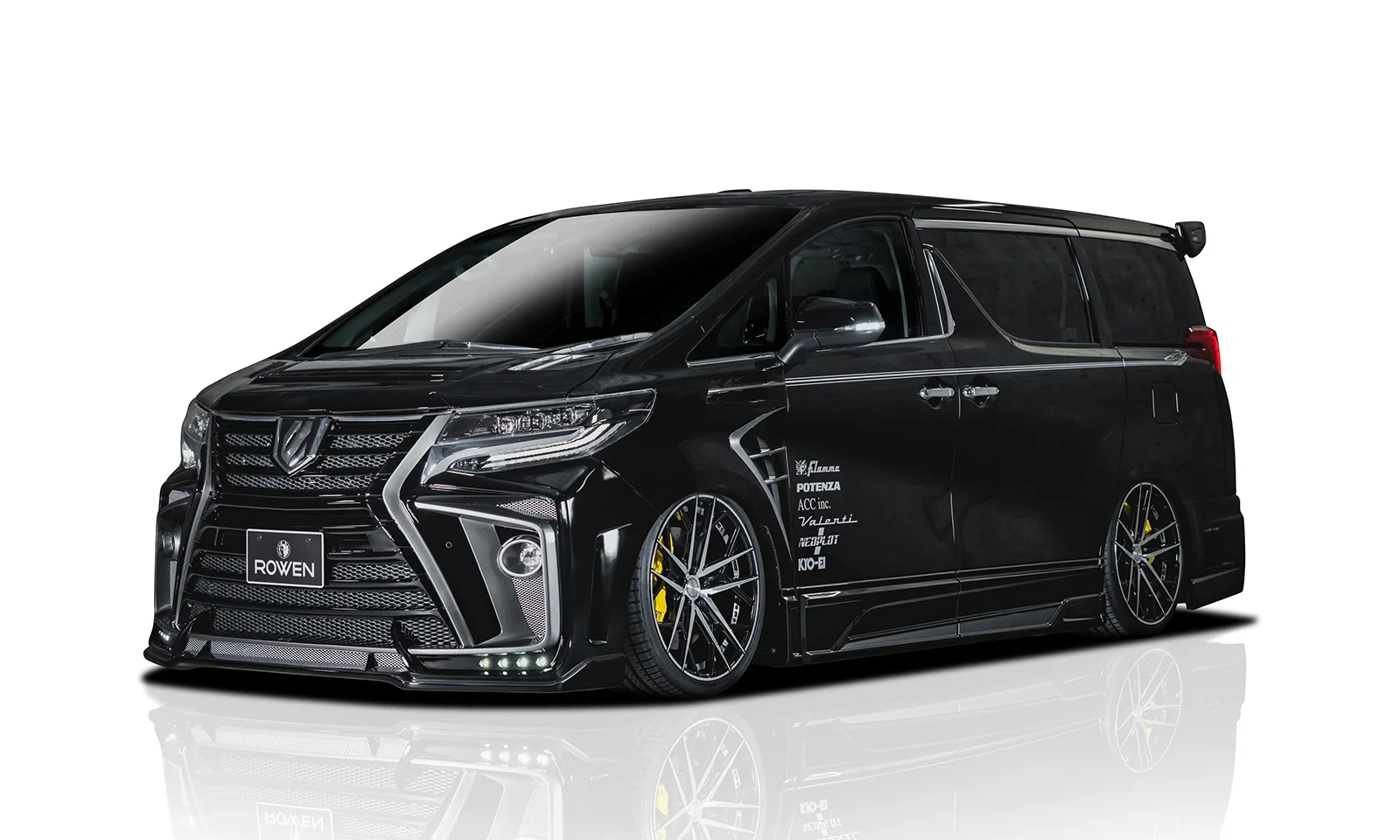 ชุดแต่ง TOYOTA 30 ALPHARD S-grade MODEL Bumper type AGH3#W/GGH3#W/AYH30W 2018.01~Rowen Japan ภาพ 2