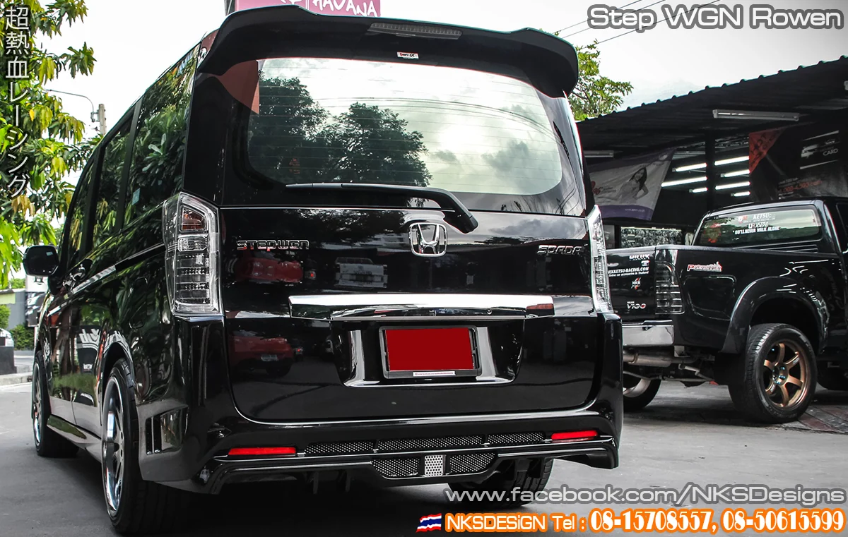 รูปชุดแต่ง ชุดแต่ง Honda Step WGN Rowen 2009 2014 ภาพที่ 14