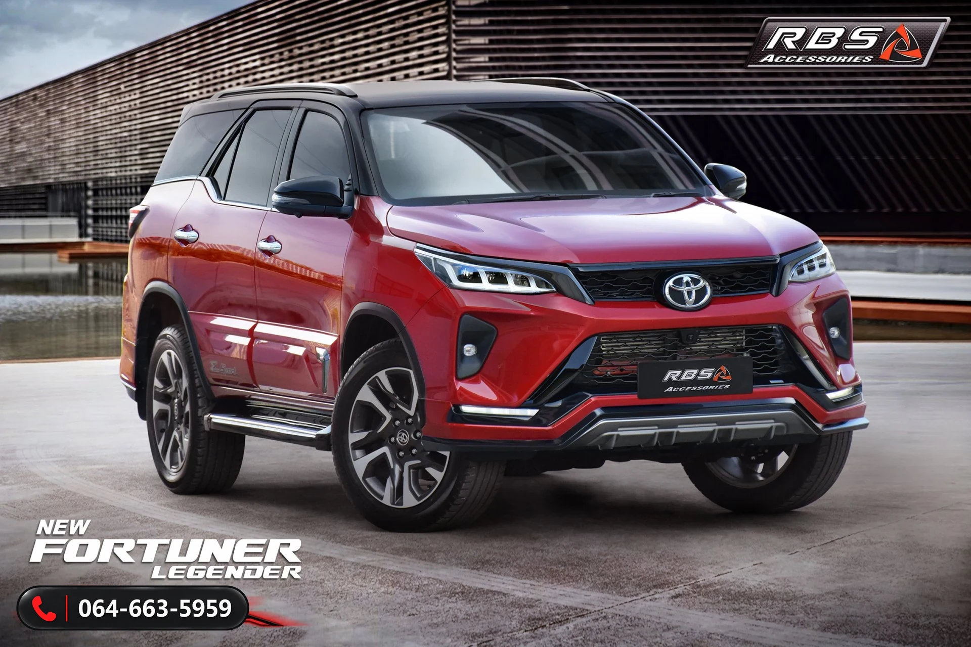 ชุดแต่ง TOYOTA FORTUNER 2020 LEGENDER RBS ภาพ 3