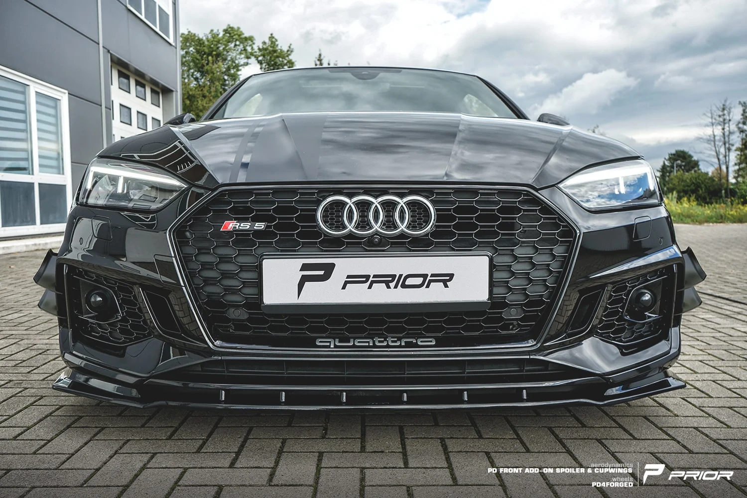 ลิ้นเสริมกันชนหน้า PD Prior Design AUDI RS5 F5 Coupe 2017+ ภาพสินค้าที่เลือก