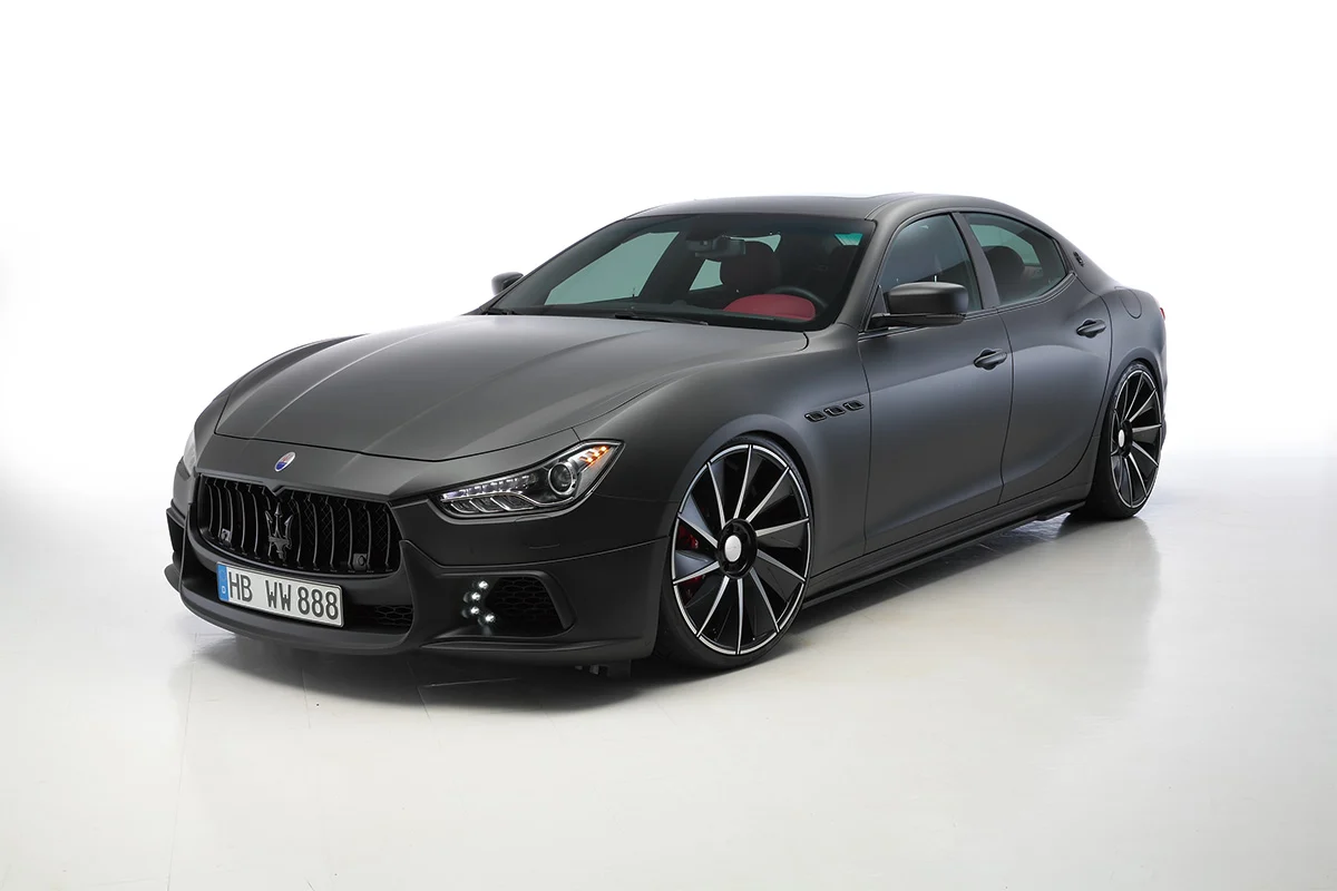 ชุดแต่ง MASERATI GHIBLI WALD Japan สปอร์ตไลน์ แบล็กไบซัน เอดิชัน ภาพ 3