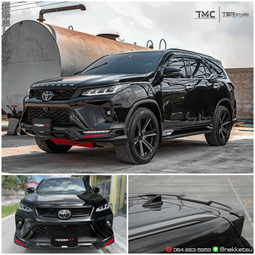 รูปชุดแต่ง ชุดแต่ง Toyota Fortuner 2020 2024 Drive 68 Vazooma XT ภาพที่ 2