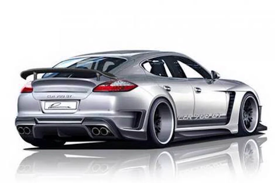 รูปชุดแต่ง ชุดแต่ง Porsche Panamera 970 ปี 09 16 Lumma ภาพที่ 4