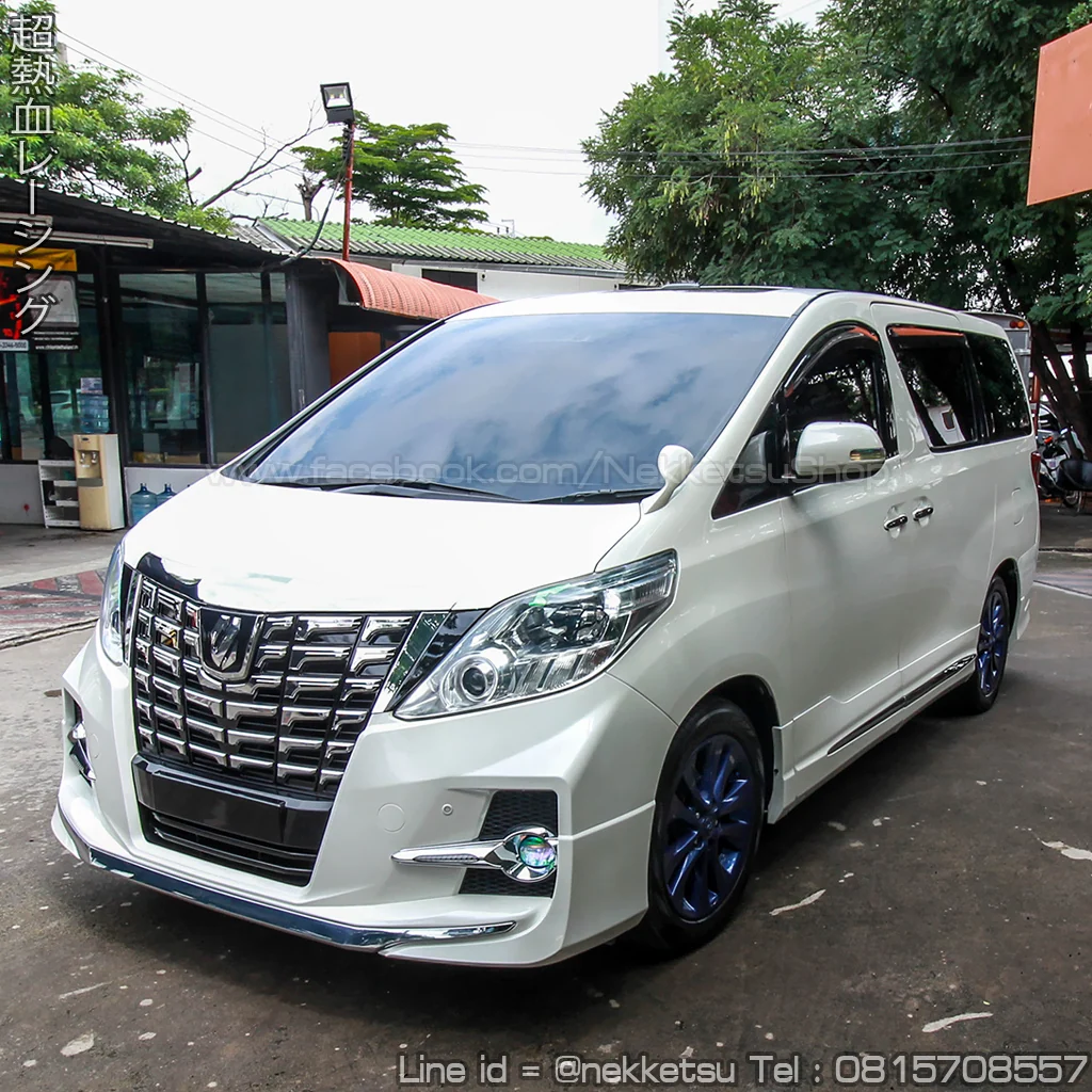 รูปชุดแต่ง ชุดแต่ง Toyota Alphard AH20 2009 2014 แปลงหน้าเป็น 2015 ภาพที่ 6
