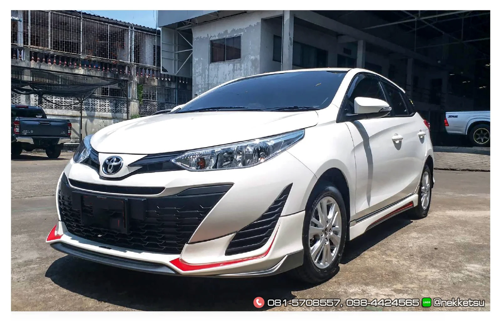 รูปชุดแต่ง ชุดแต่ง Toyota Yaris Ativ 17 19 AMT 5 Door ภาพที่ 7