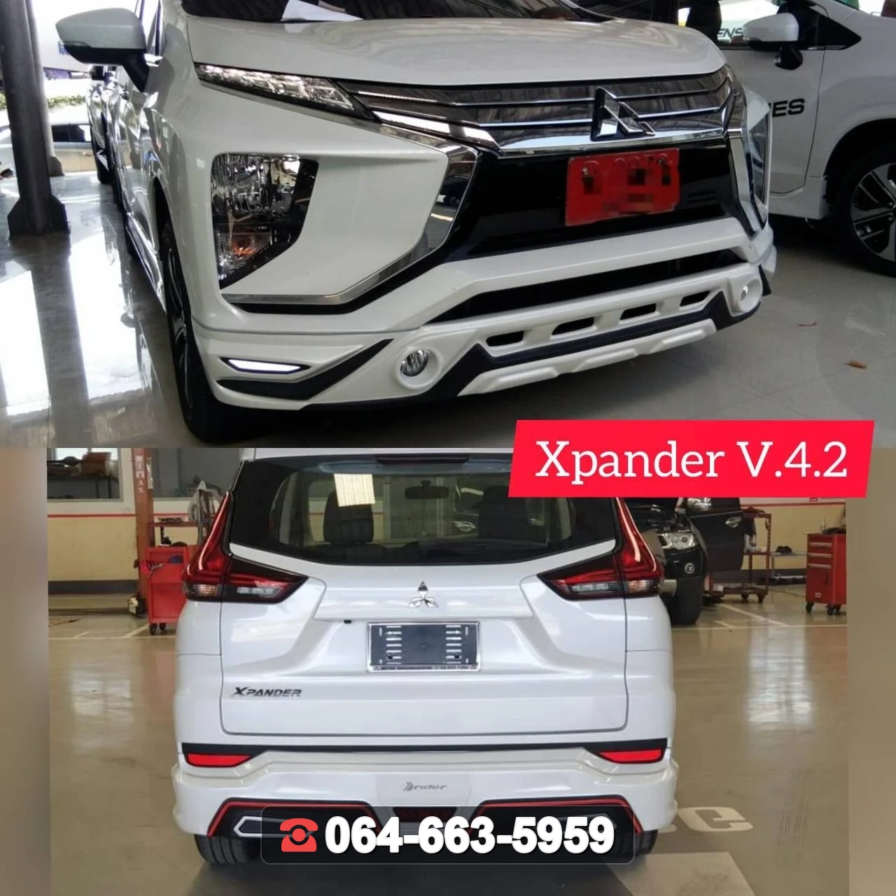 ชุดแต่ง MITSUBISHI Xpander GT 2021 V.4 RiderM ภาพ 4