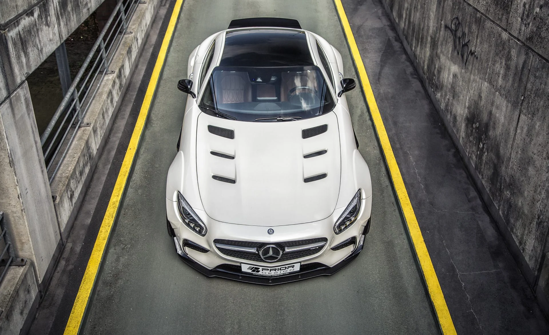 ฝากระโปรงหน้า PD800GT Prior Design MERCEDES-BENZ GT/GTS 2014-2017 ภาพสินค้าที่เลือก