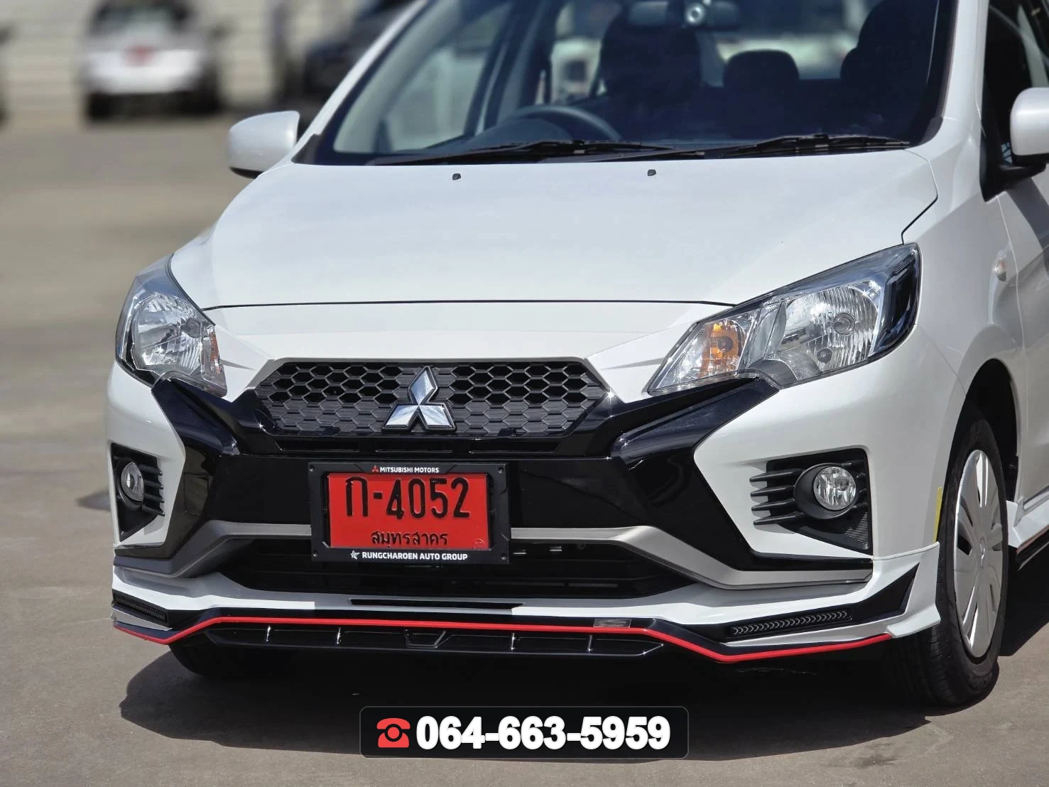 ชุดแต่ง MITSUBISHI Attrage 2026 V.2 RiderM ภาพ 3