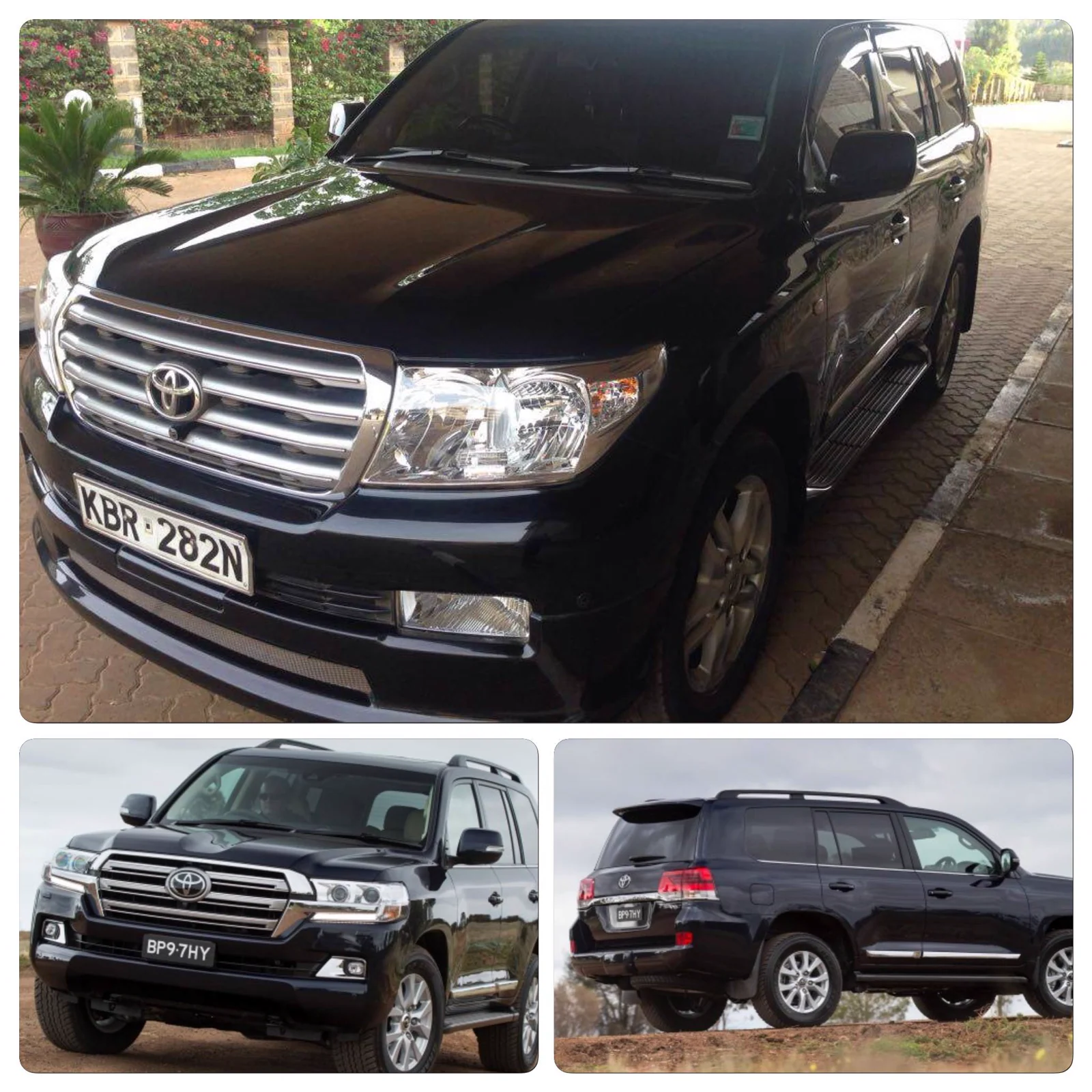 รูปชุดแต่ง ชุดแต่ง Toyota Land Cruiser 2013 2015 แปลงหน้าเป็น 2017 ภาพที่ 1