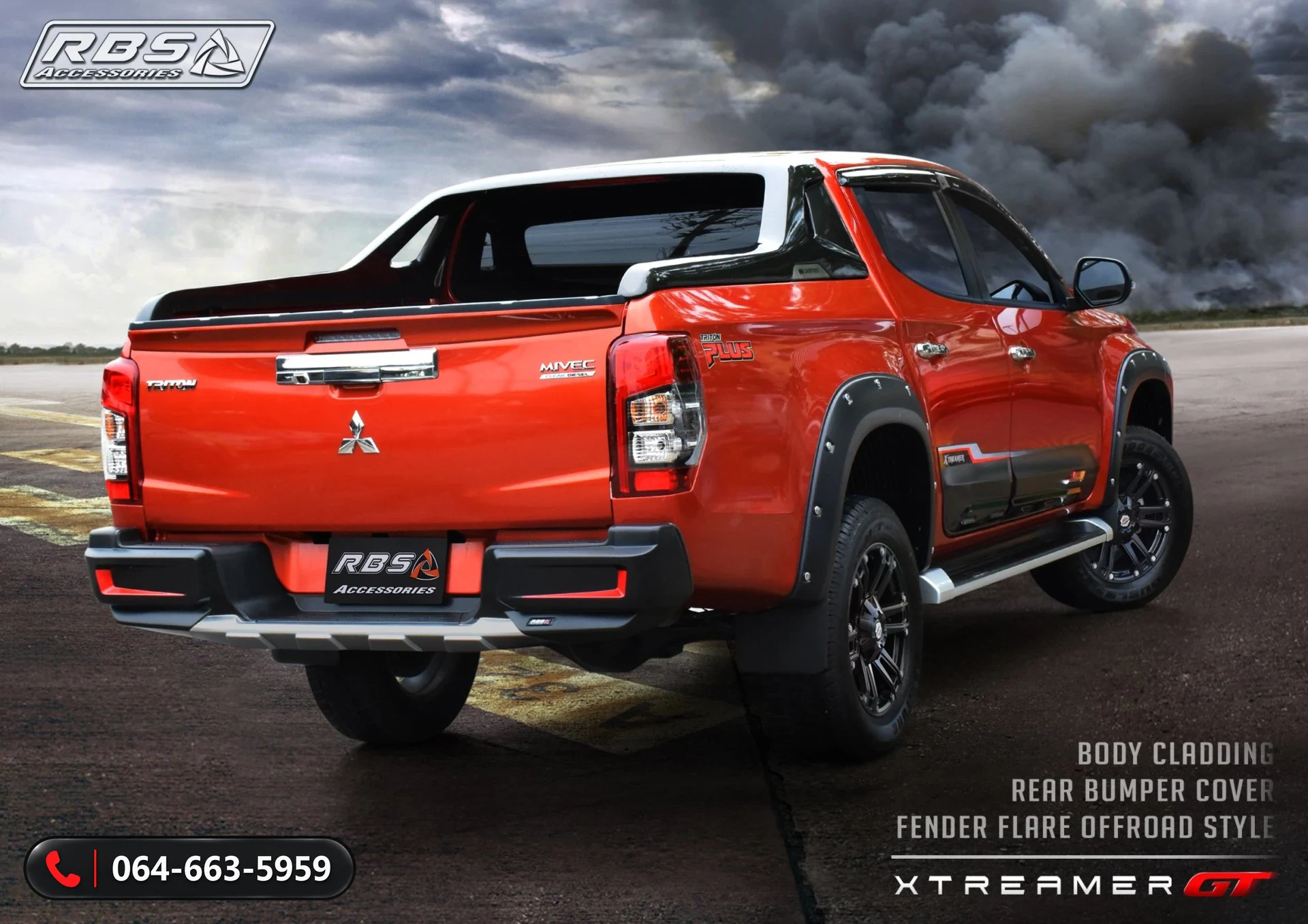ชุดแต่ง MITSUBISHI TRITON 2019 4x4 RBS ภาพ 7