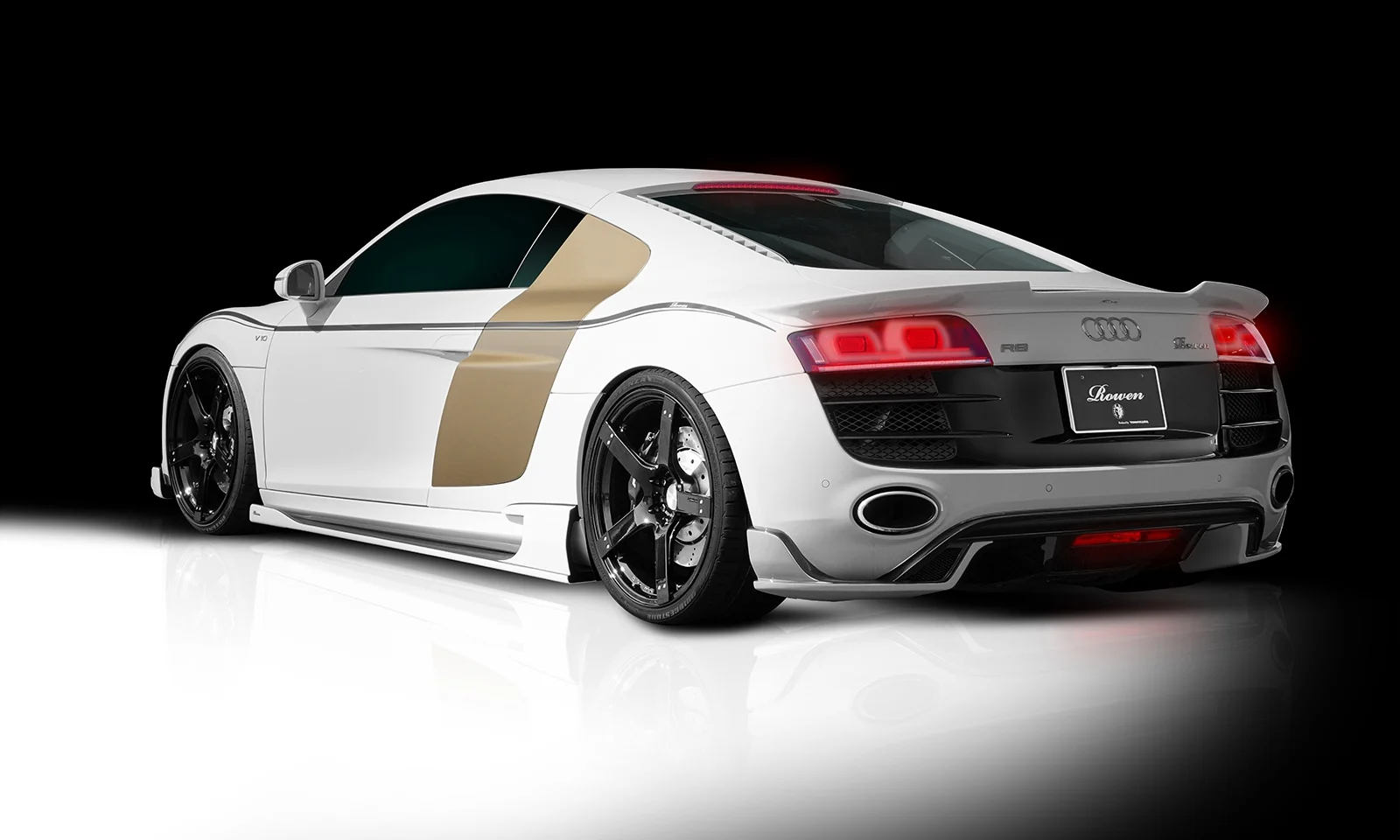 ชุดแต่ง Audi R8 Coupe 5.2 (V10) 42CTYF 2009.04~2013.03 Rowen Japan ภาพ 8