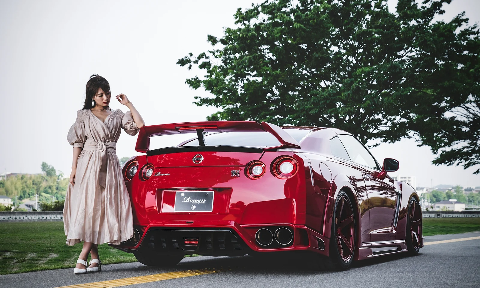 ชุดแต่ง NISSAN GT-R (MY2010~) R35 2010.12~2016.06 Rowen Japan ภาพ 14