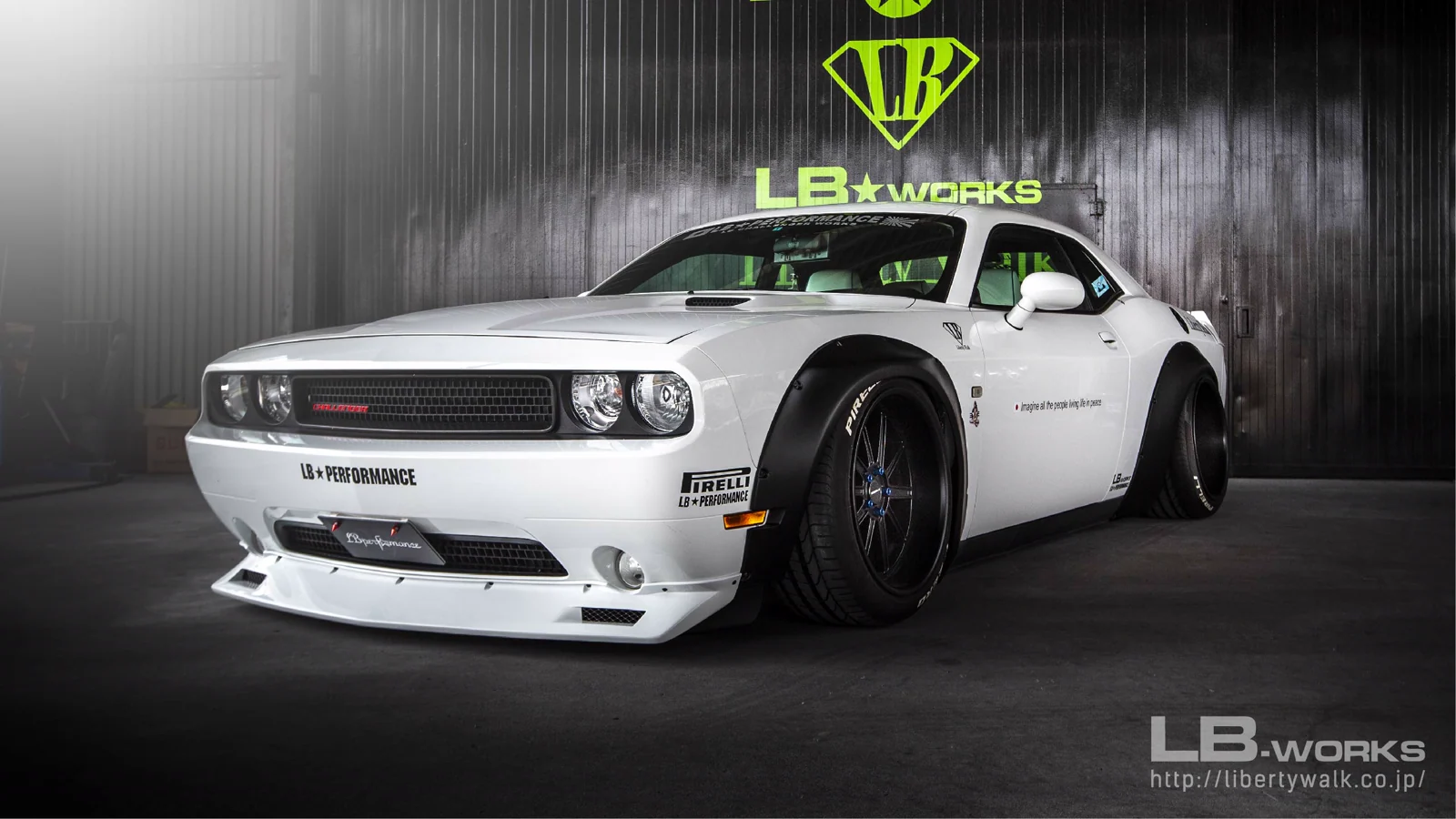 รูปชุดแต่ง ชุดแต่ง Dodge Challenger LB WORK ภาพที่ 5