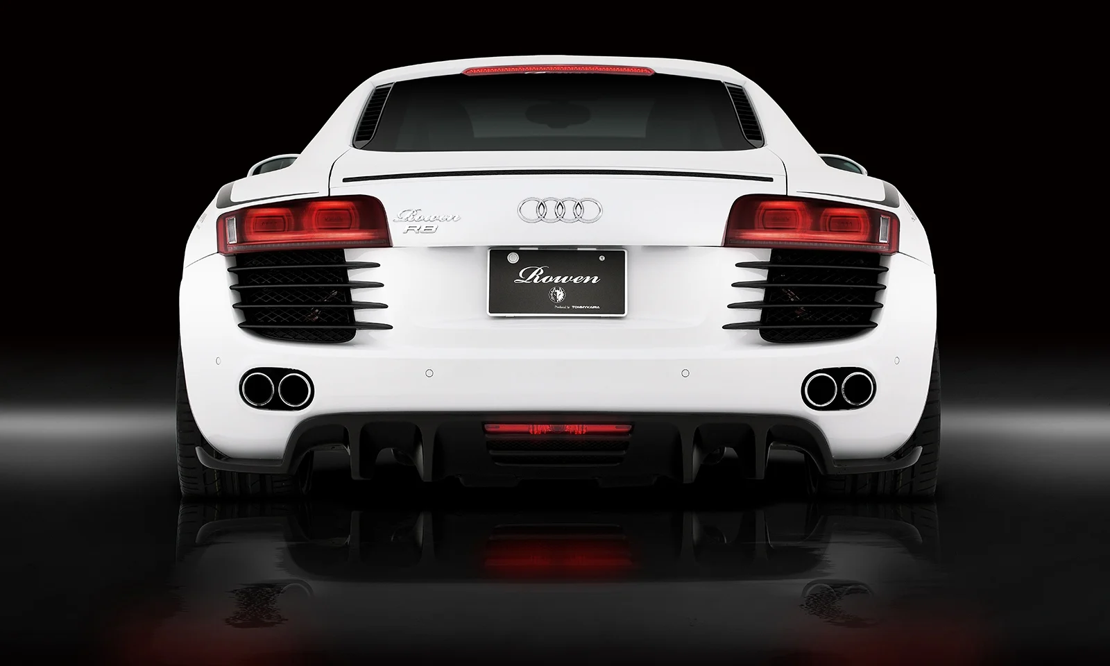 ชุดแต่ง Audi R8 Coupe 4.2 (V8) 42BYHF 2007.07~2013.03 Rowen Japan ภาพ 4