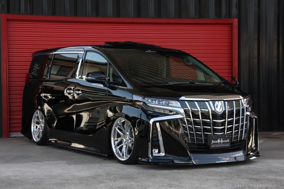 ลิ้นหน้า JOB DESIGN GUNs STYLE Stance Generation สำหรับ TOYOTA ALPHARD 30 ภาพสินค้าที่เลือก