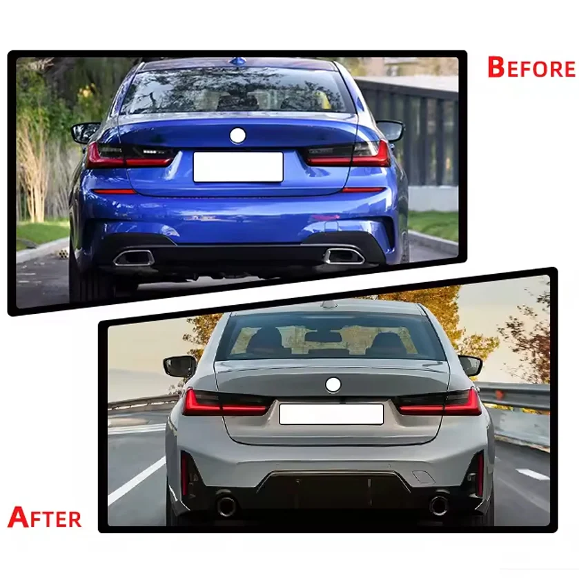 รูปชุดแต่ง ชุดแต่ง BMW Series3 G20 G28 2020 เปลี่ยนเป็น Lci ภาพที่ 6