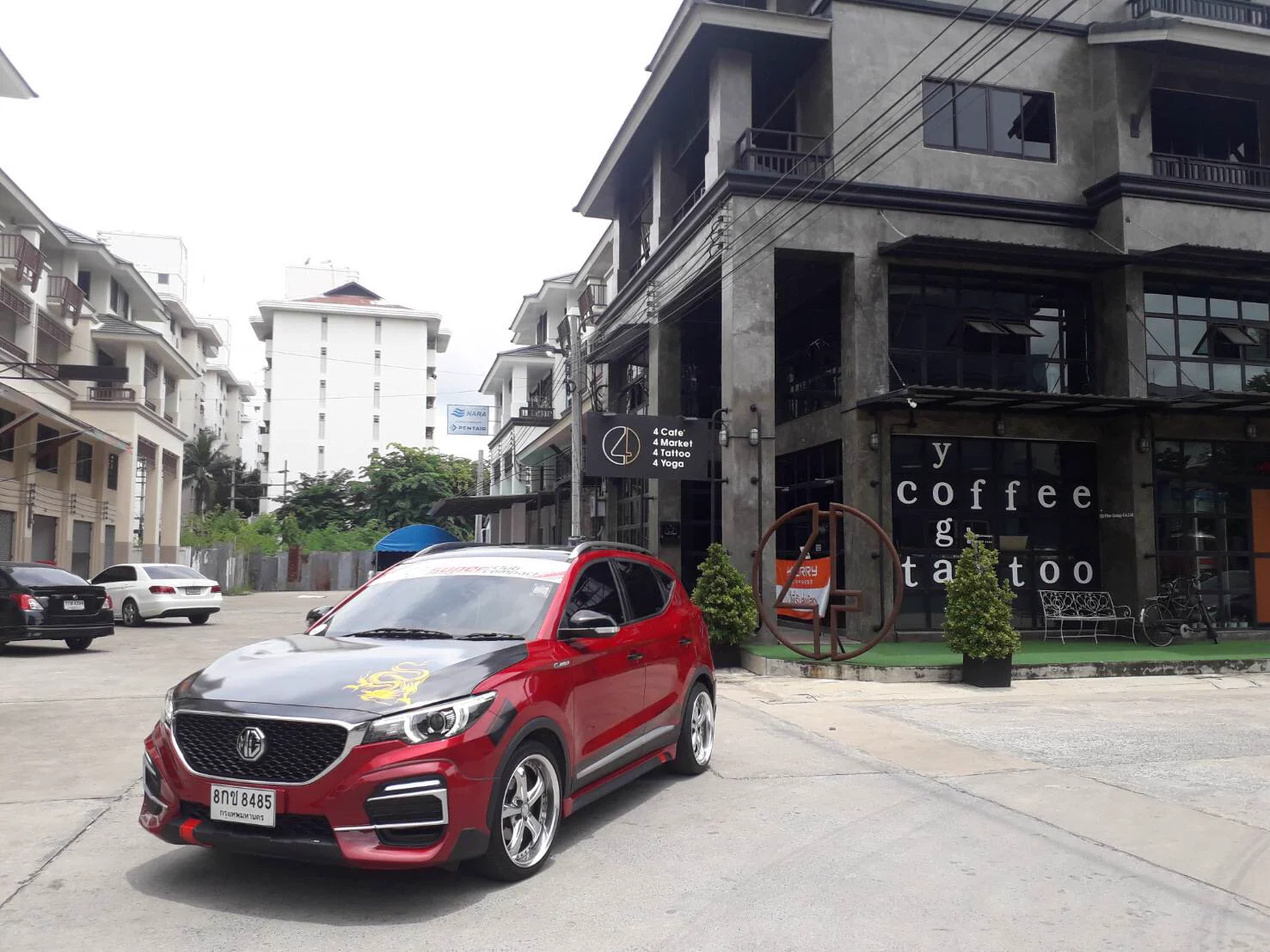 รูปชุดแต่ง ชุดแต่ง MG ZS RedLine ภาพที่ 11