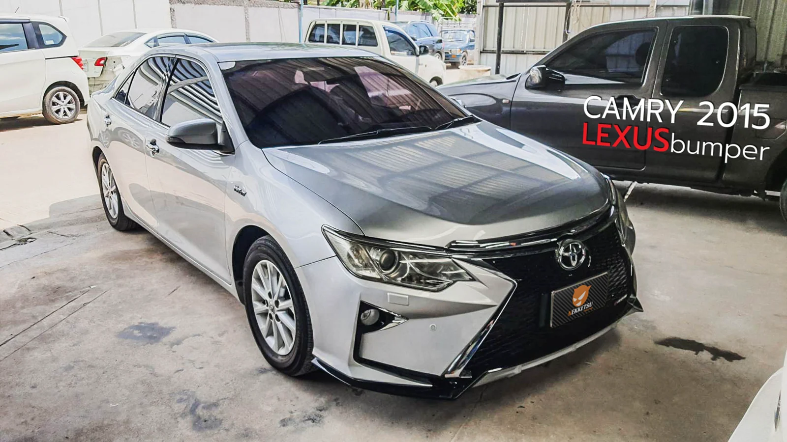 รูปชุดแต่ง ชุดแต่ง Toyota Camry 2012 2017 Lexus V.1 ภาพที่ 3