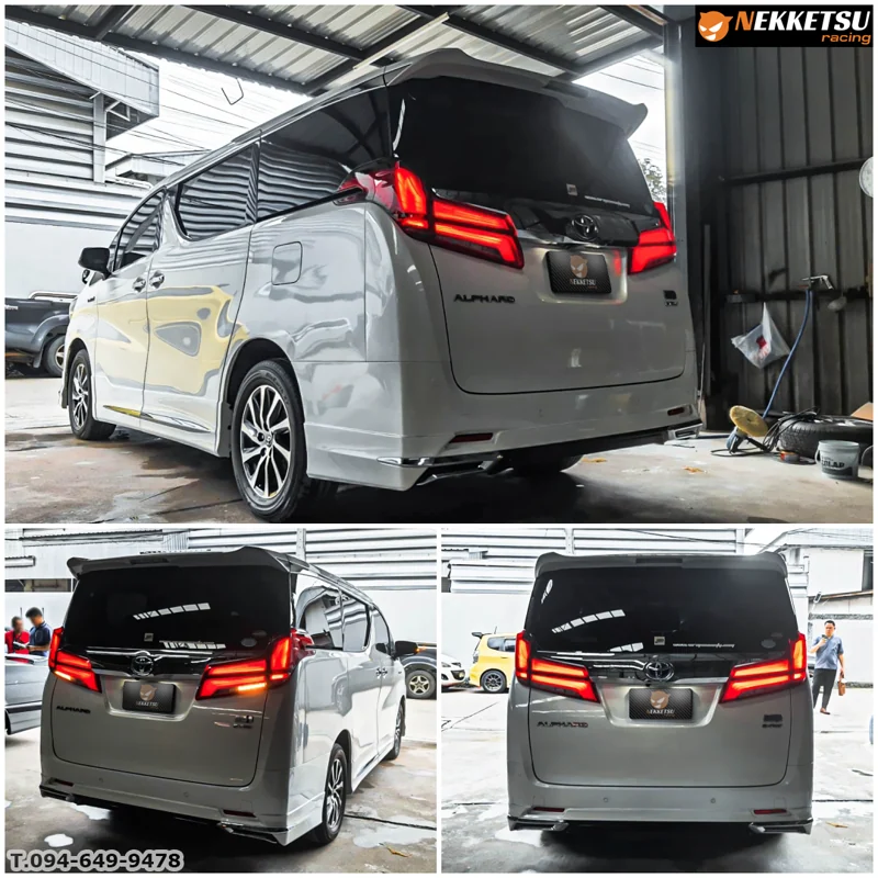 รูปชุดแต่ง ชุดแต่ง Toyota Alphard AH30 2018 2021 WALD Sport ภาพที่ 2