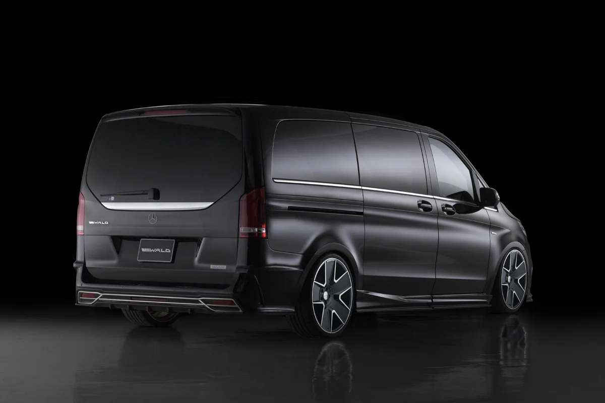 ชุดแต่ง MERCEDES-BENZ V-CLASS LONG WALD Japan สปอร์ตไลน์ แบล็กไบซัน เอดิชัน ภาพ 6