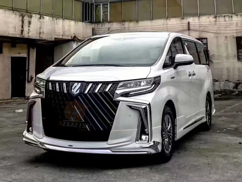 รูปชุดแต่ง ชุดแต่ง Toyota Alphard AH30 2018 2021 เปลี่ยนเป็นหน้า WALD ภาพที่ 2