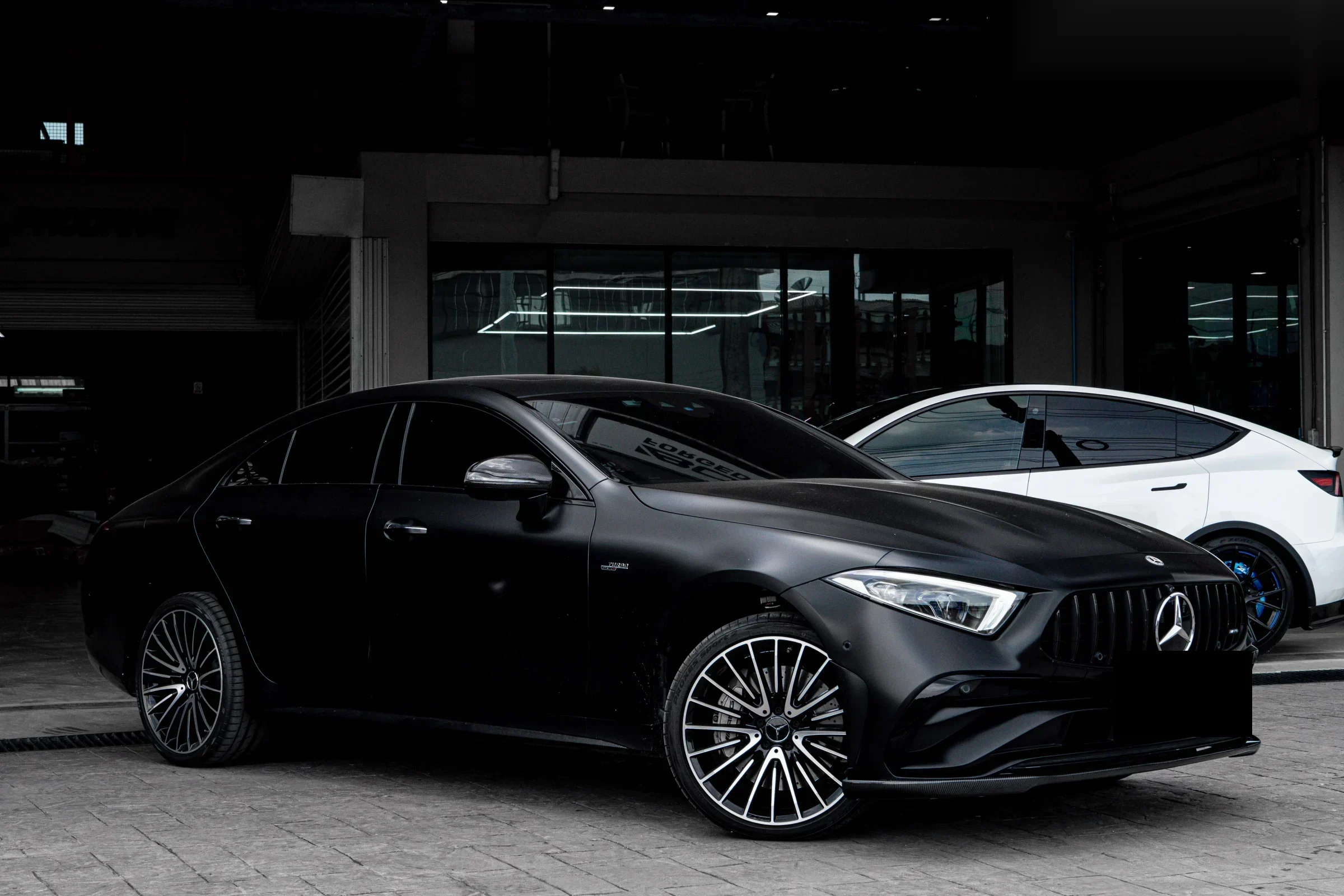 ชุดแต่ง MERCEDES BENZ CLS53 C257 Mercedes Benz CLS53 x คาร์บอน สปอยเลอร์หน้า Prodrive Shop ภาพ 7