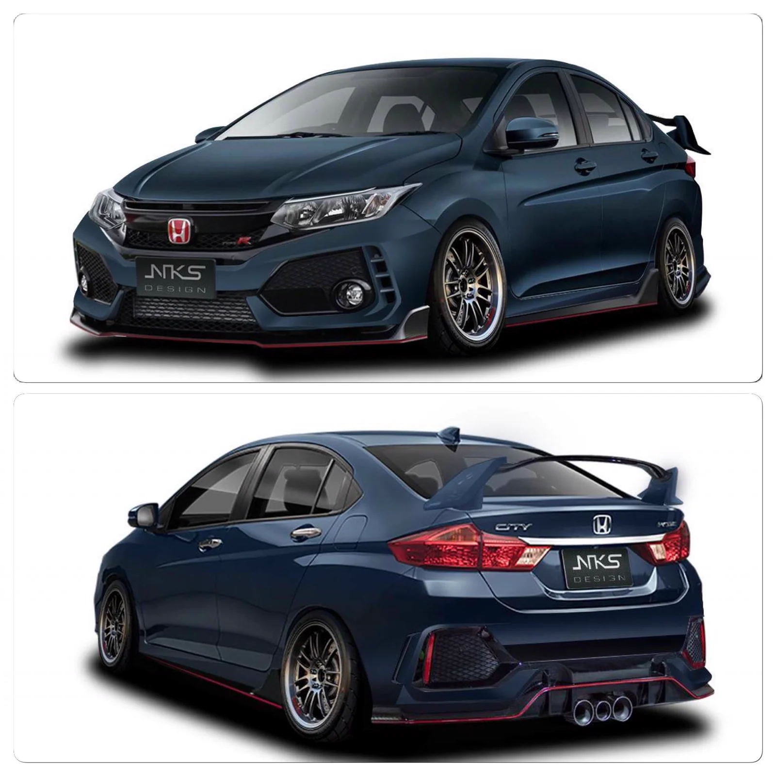 รูปชุดแต่ง ชุดแต่ง Honda City 2017 2019 Type R ภาพที่ 17