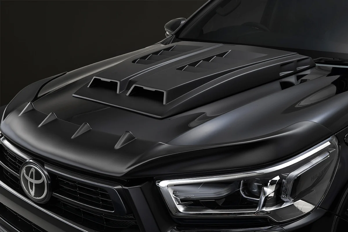 ชุดแต่ง TOYOTA HILUX WALD Japan สปอร์ตไลน์ แบล็กไบซัน เอดิชัน HALF TYPE ภาพ 8