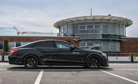สเกิร์ตข้าง Prior Design PDV4 Side Skirts incl. Lip Spoiler for Mercedes CLS W218 ภาพสินค้า 1