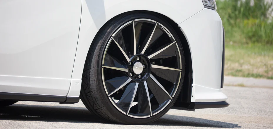 ชุดแต่ง TOYOTA VELLFIRE Z/ZA/ZR WALD Japan สปอร์ตไลน์ HALF TYPE ภาพ 9