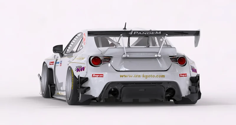 วิงสปอยเลอร์ท้าย GT Wing (only) - V3.5 BRZ - GT86 - FR-S Rocket Bunny Racing ภาพสินค้าที่เลือก